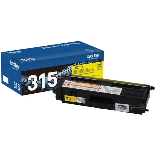 Brother TN315 Original Yellow Toner Cartridge High Yield