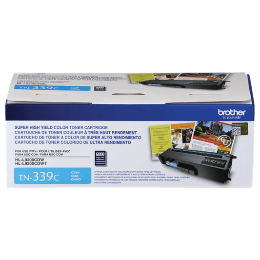 Brother TN339 Original Cyan Toner Cartridge High Yield