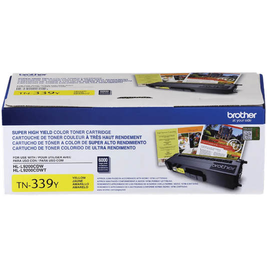 Brother TN339 Original Yellow Toner Cartridge High Yield