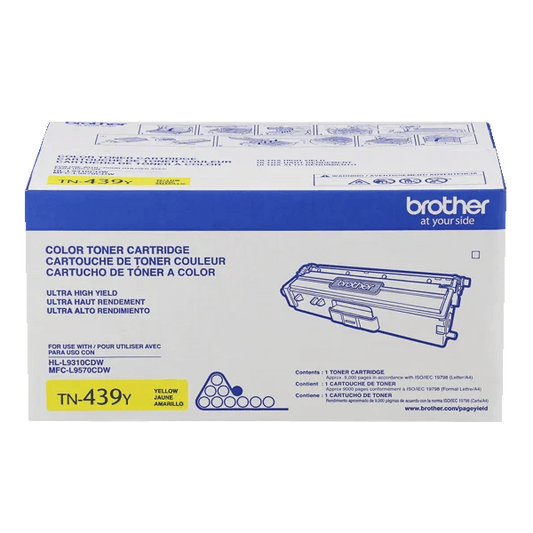 Brother TN439 Original Yellow Toner Cartridge Ultra High Yield