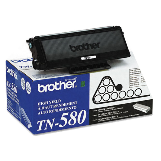 Brother TN580 Original Black Toner Cartridge