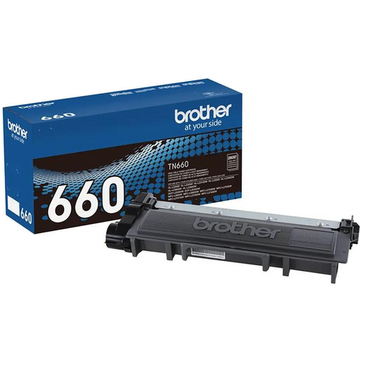 Brother TN660 Original Black Toner Cartridge High Yield