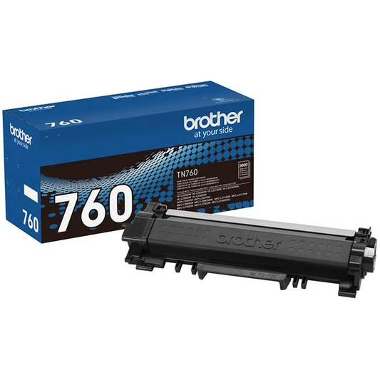 Brother TN760 Original Black Toner Cartridge High Yield