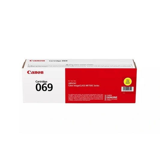 Canon 069 5095C001 Original Yellow Toner Cartridge