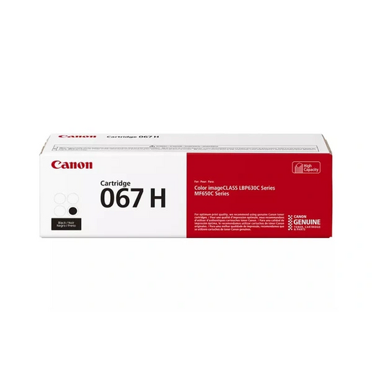 Canon 067H 5106C001 Original Black Toner Cartridge High Yield