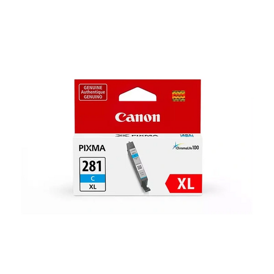 Canon CLI281XL 2034C001 Original Cyan Ink Cartridge High Yield