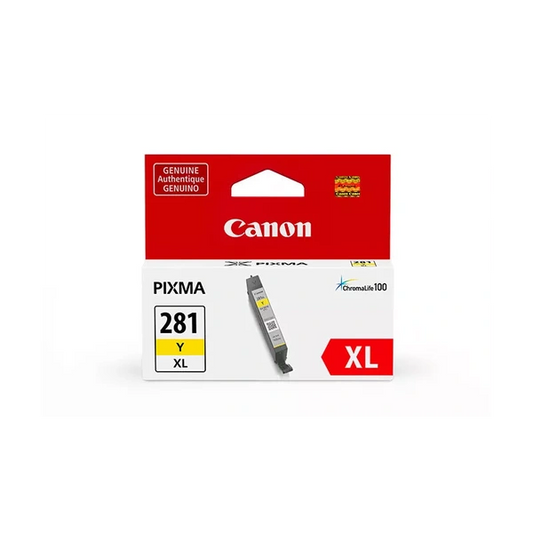 Canon CLI281XL 2036C001 Original Yellow Ink Cartridge High Yield