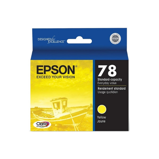 Epson T078 Original Yellow Ink Cartridge