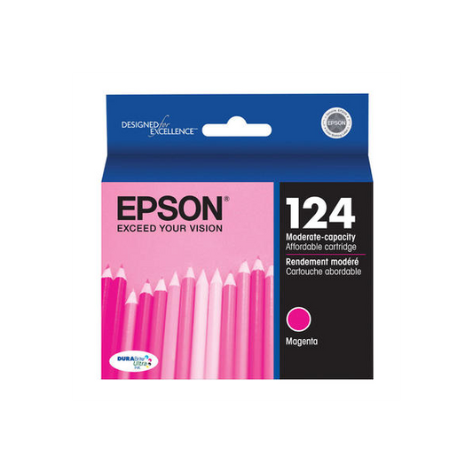 Epson T124320 Original Magenta Ink Cartridge