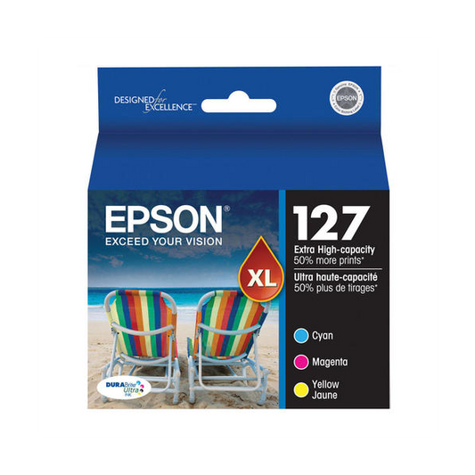 Epson T127520 Original Colour Ink Cartridge Combo Extra High Yield C/M/Y