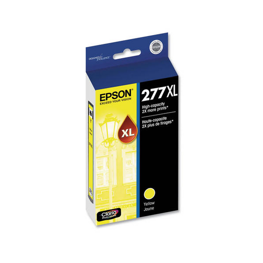 Epson T277XL420-S Original Yellow High Yield Ink Cartridge, OEM, for Expression Photo XP-850