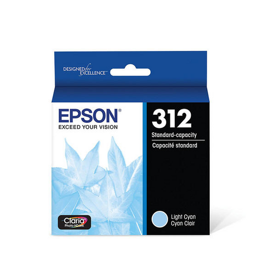 Epson T312520-S Original Light Cyan Ink Cartridge, OEM, for Expression Photo XP-8500