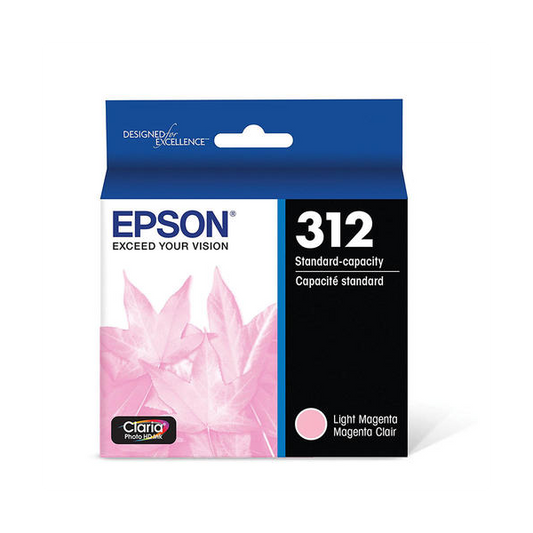 Epson T312620-S Original Light Magenta Ink Cartridge, OEM, for Expression Photo XP-8500