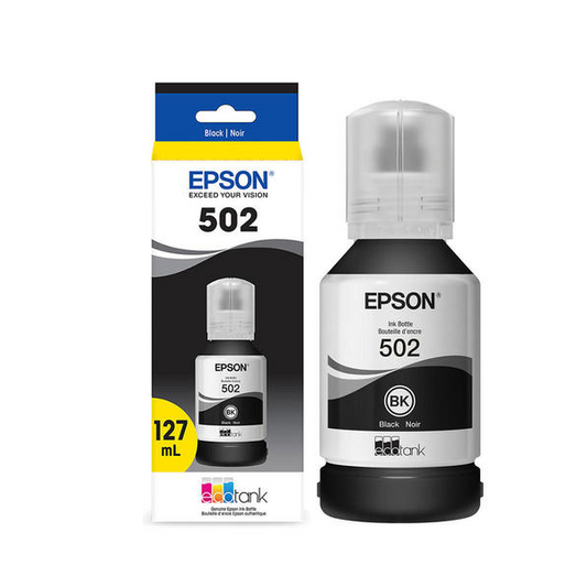 Epson T502120-S Original Black Ink Bottle, OEM, for Expression ET-2700 series
