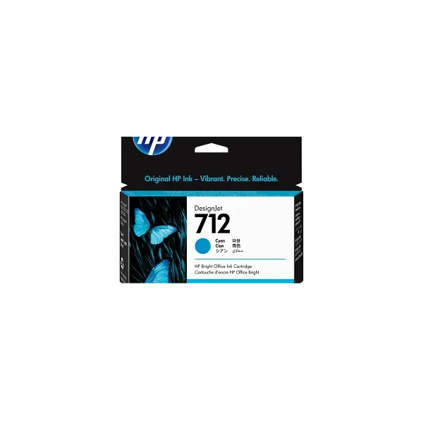 HP INKJET 712  CYAN (3ED67A) T210/230/630/650 29ML