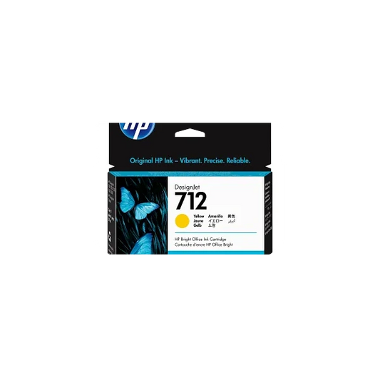 HP INKJET 712 YELLOW (3ED69A) T210/230/630/650 29ML