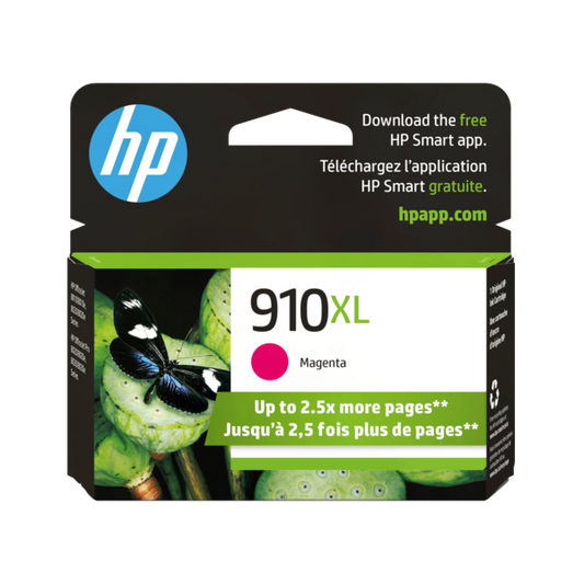 HP 910XL Original Magenta Ink Cartridge (3YL63AN) High Yield