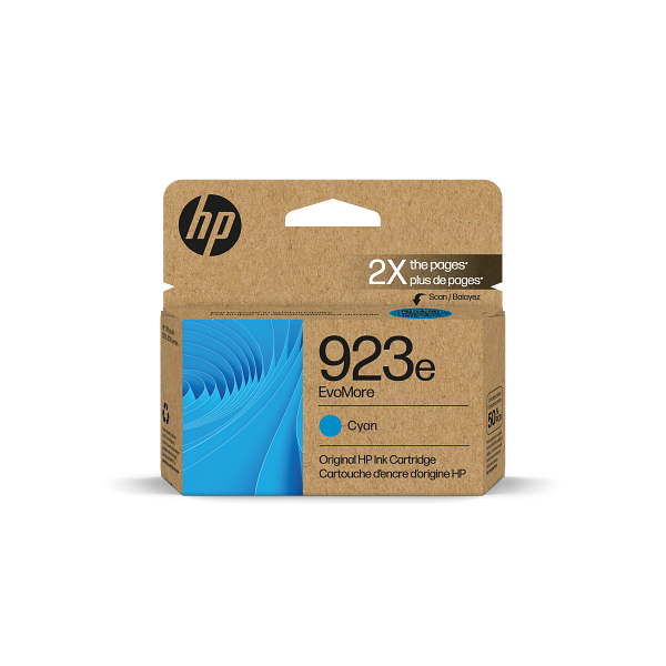 HP 923E Original Cyan Ink Cartridge (4K0T4LN) High Yield