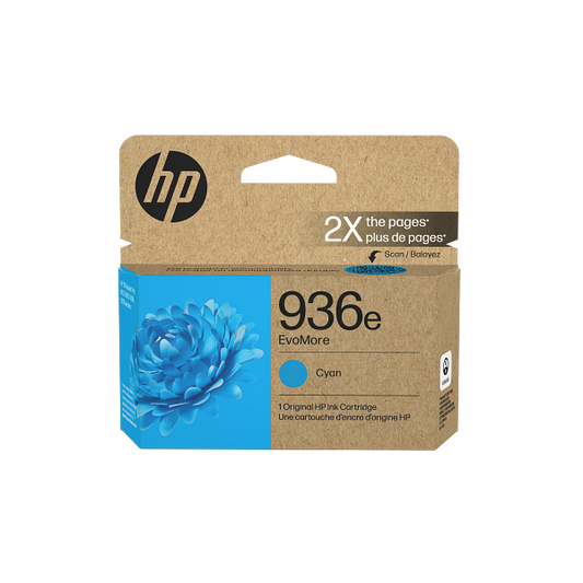 HP 936E Original Cyan Ink Cartridge High Yield (4S6V3LN) High Yield