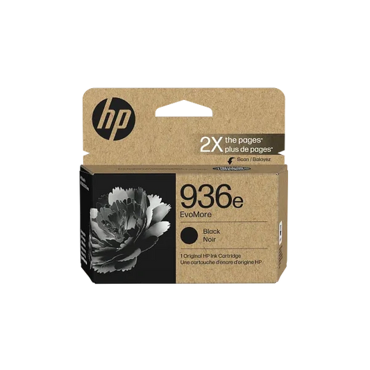 HP 936E Original Black Ink Cartridge High Yield (4S6V6LN) High Yield