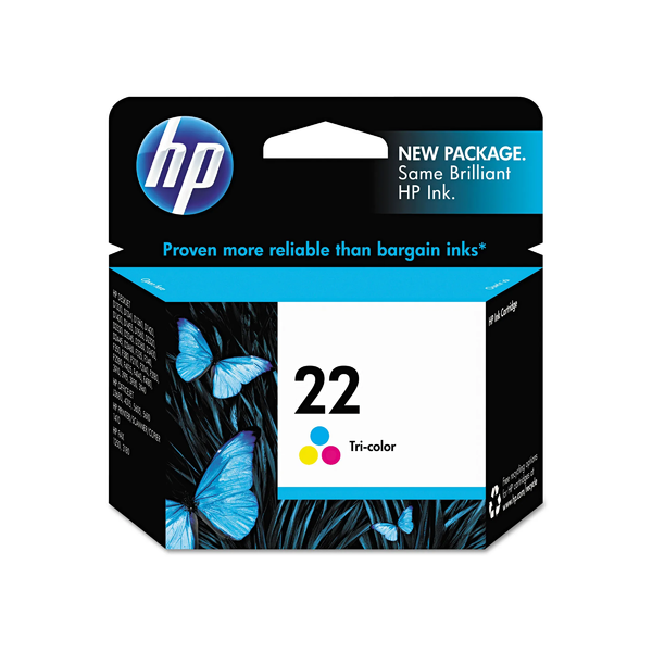 HP 22 C9352A Original Tricolor Ink Cartridge