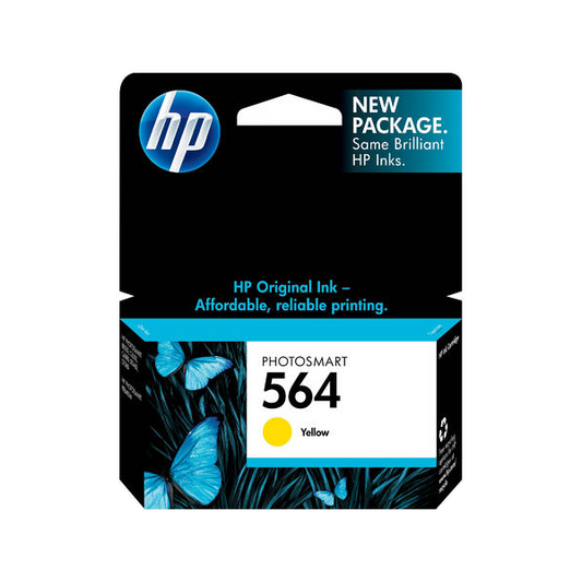 HP 564 Original Yellow Ink Cartridge (CB320WC)