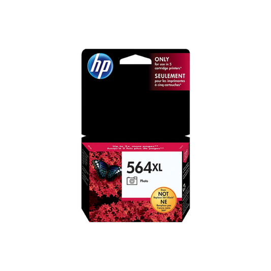 HP 564XL Original Photo Black Ink Cartridge (CB322WC) High Yield