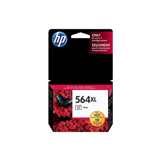 HP 564XL Original Photo Black Ink Cartridge (CB322WC) High Yield