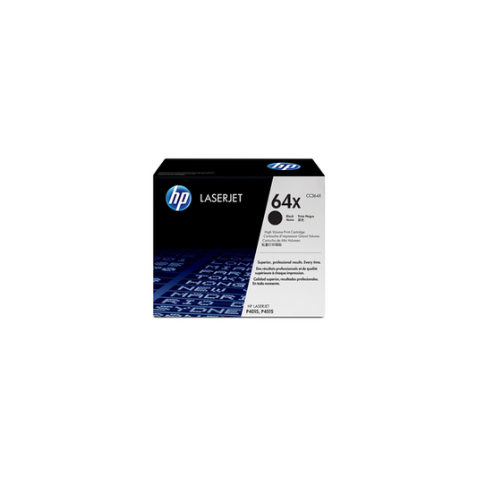 HP 64X CC364X Original Black Toner Cartridge High Yield
