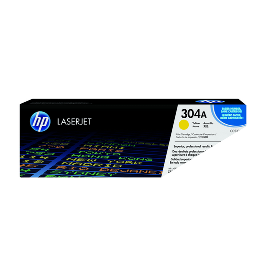 HP 304A CC532A Original Yellow Toner Cartridge