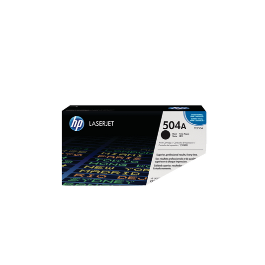 HP 504A CE250A Original Black Toner Cartridge