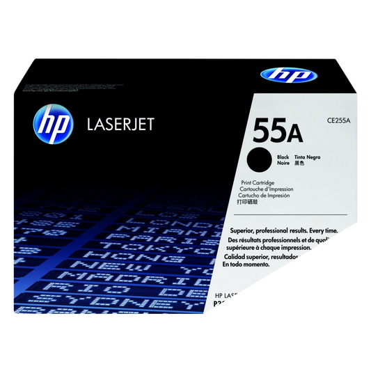 HP 55A CE255A Original Black Toner Cartridge