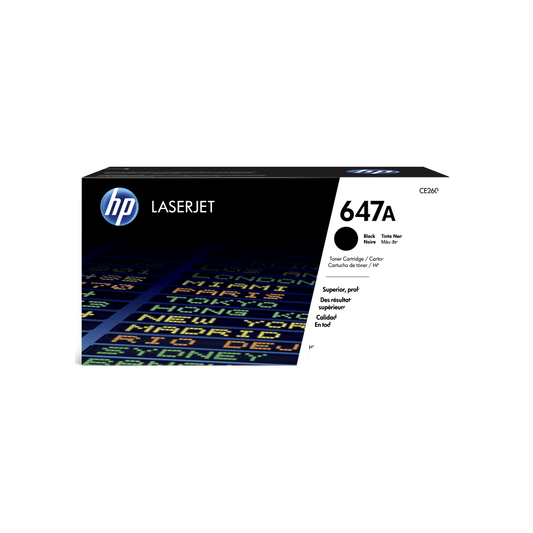 HP 647A CE260A Original Black Toner Cartridge
