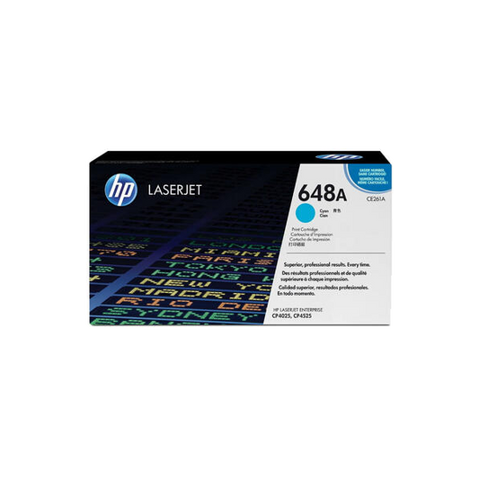 HP 648A CE261A Original Cyan Toner Cartridge