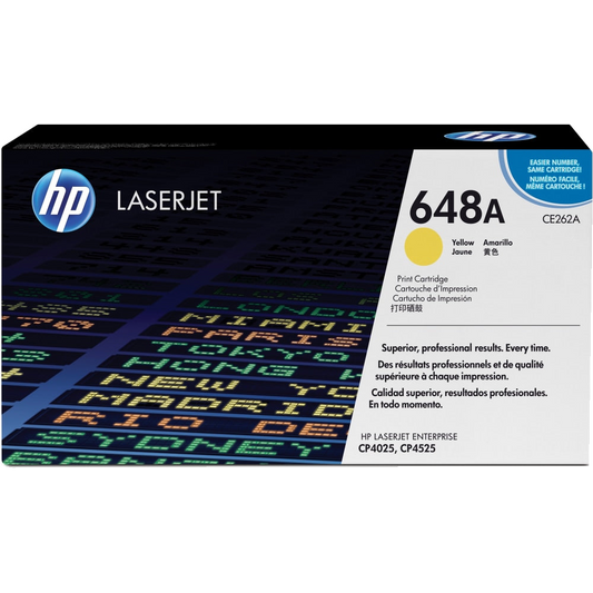 HP 648A CE262A Original Yellow Toner Cartridge