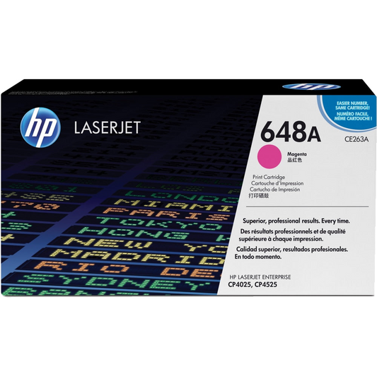 HP 648A CE263A Original Magenta Toner Cartridge