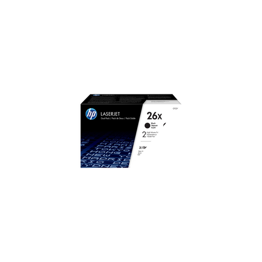HP 26X CF226XD Original Black Toner Cartridge High Yield (2 PACK)