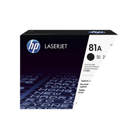 HP 81A CF281A Original Black Toner Cartridge