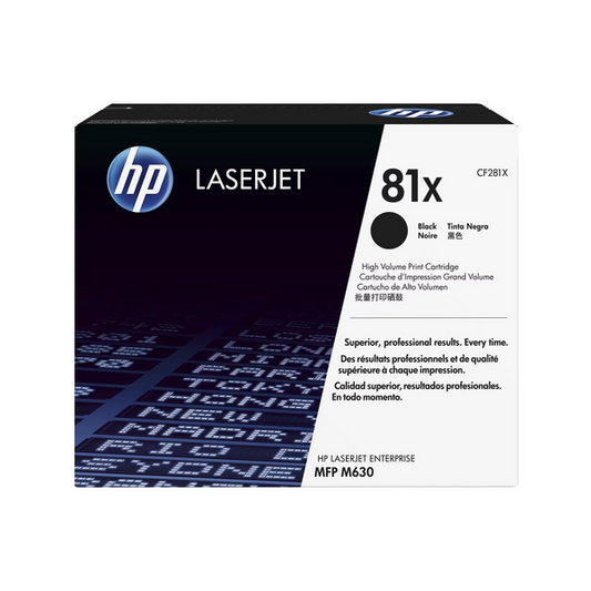 HP 81X CF281X Original Black Toner Cartridge High Yield