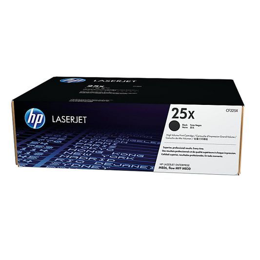 HP 25X CF325X Original Black Toner Cartridge High Yield