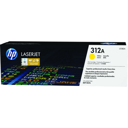 HP 312A CF382A Original Yellow Toner Cartridge