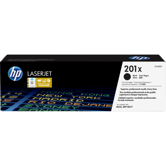 HP 201X CF400X Original Black Toner Cartridge High Yield