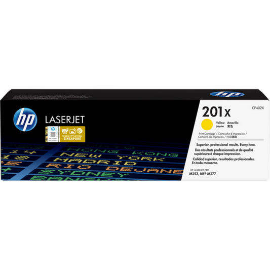 HP 201X CF402X Original Yellow Toner Cartridge High Yield