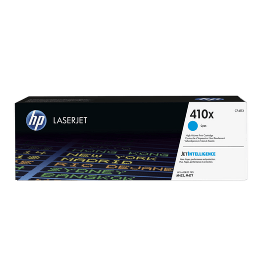 HP 410X CF411X Original Cyan Toner Cartridge High Yield