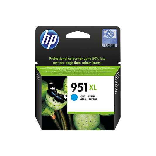 HP 951XL Original Cyan Ink Cartridge (CN046AC) High Yield