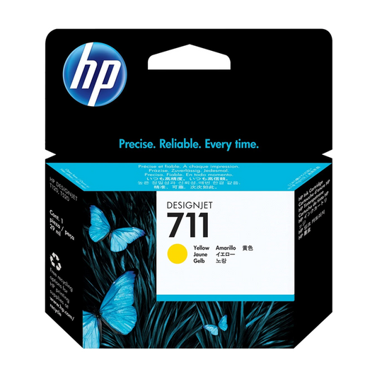 HP INKJET #711 YELLOW (CZ132A) DESIGNJET T520 29ML