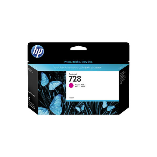 HP INKJET #728 MAGENTA (F9J66A) DESIGNJET T730/830 130ML