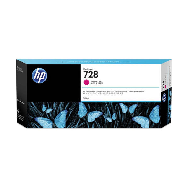 HP INKJET #728 MAGENTA (F9K16A) DESIGNJET T730/830 300ML