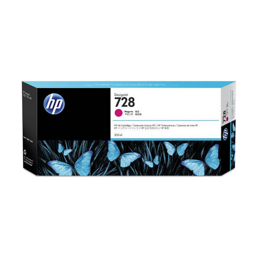 HP INKJET #728 MAGENTA (F9K16A) DESIGNJET T730/830 300ML