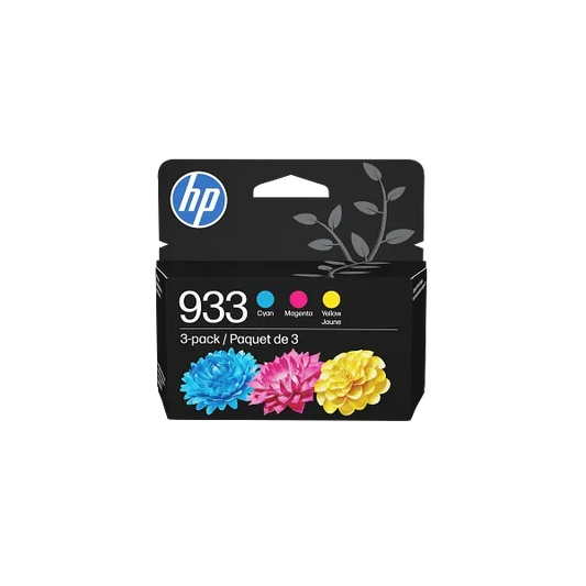 HP 933 Original Cyan/Magenta/Yellow Ink Cartridge (N9H56FN)